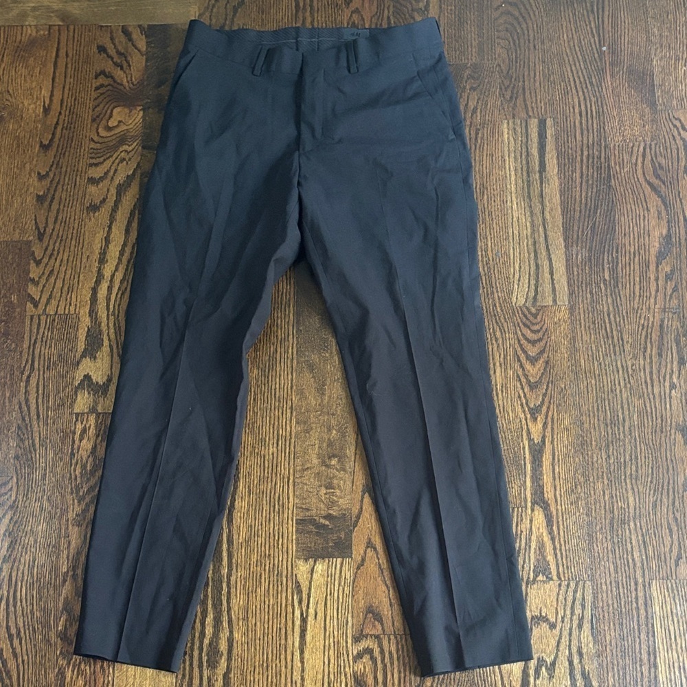H&M Men's Classic Black Dress Pants
